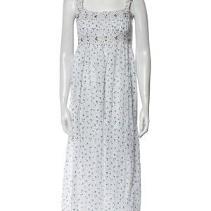 DÔEN blue floral dress